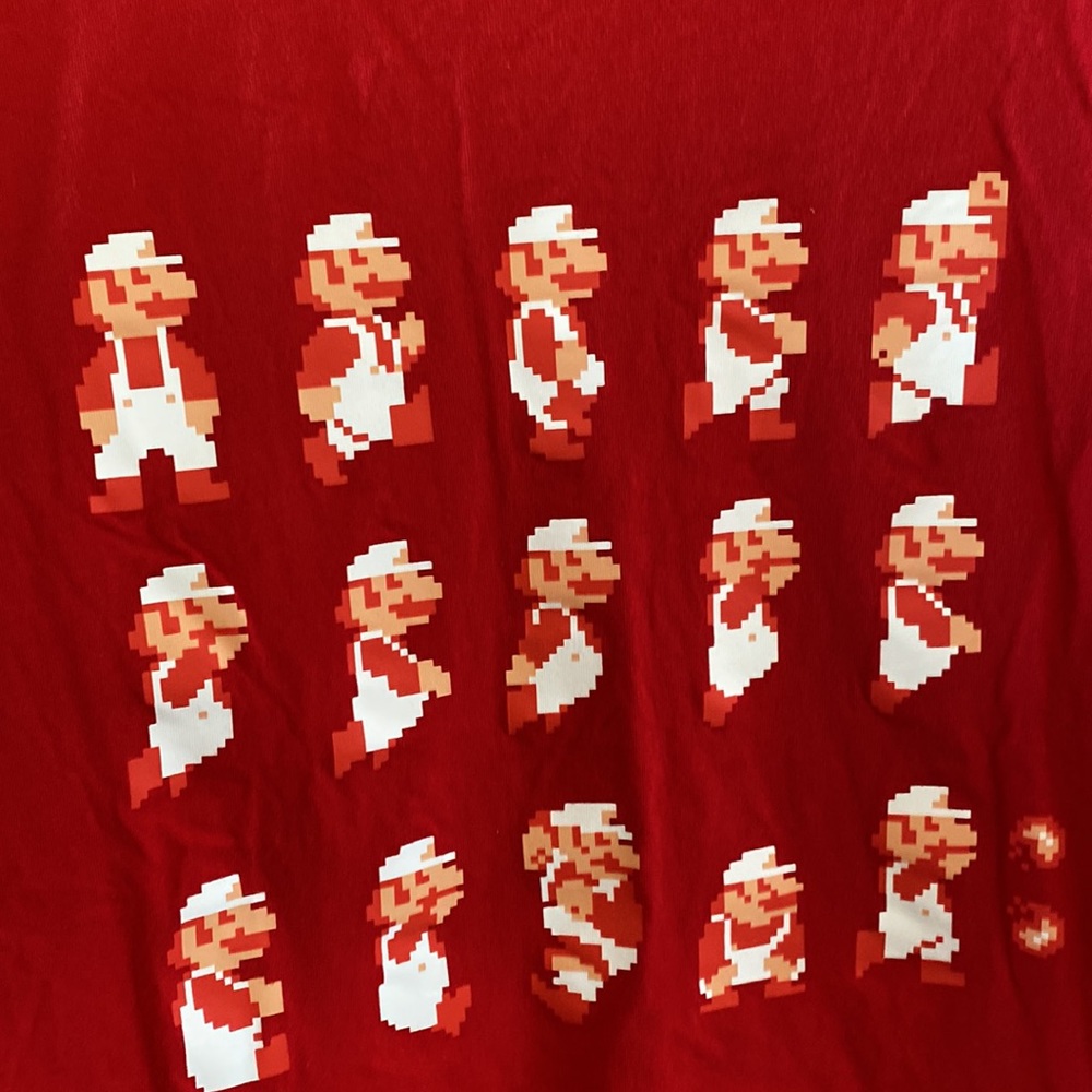 Uniqlo Mario Bros Nintendo graphic short sleeve tee, Men’s L - Picture 2 of 5